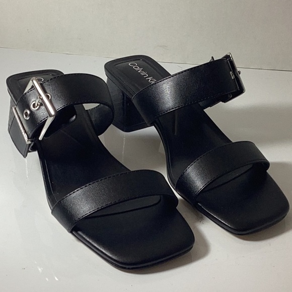 Calvin Klein Women's Averie Heeled Sandal - Picture 3 of 7